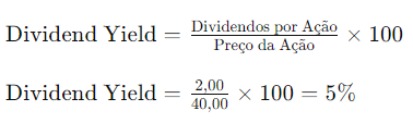 calculo dividend yield